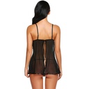 Back Open Baby Doll Dress - BD-11046