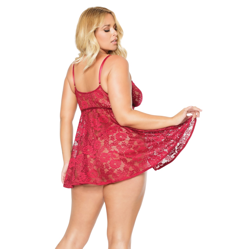 Front Open Baby Doll Dress - BD-19035
