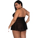 Halter Neck Baby Doll Dress BD-19003