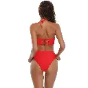 Halter Neck Bikini Set-BKN-60025