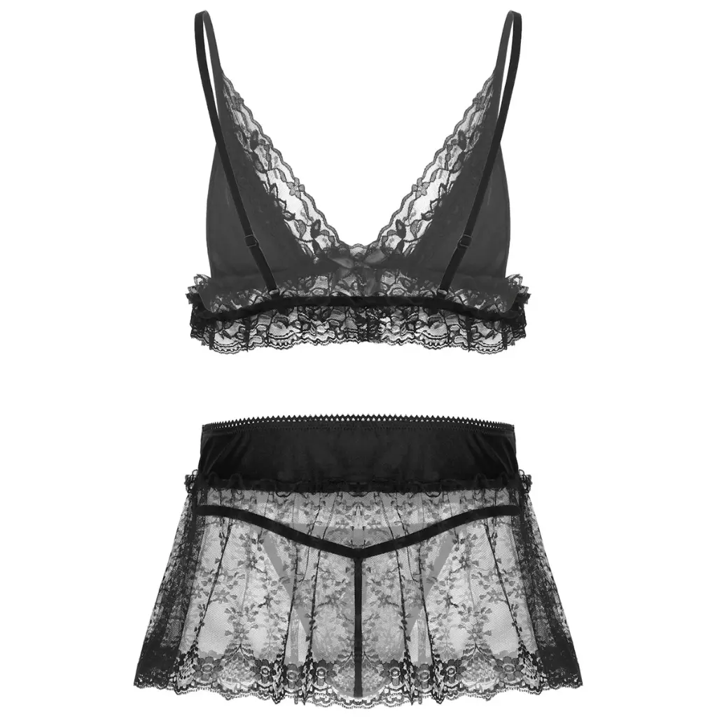  Crossdresser Lingerie Set-XD-79033