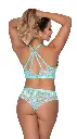 Deep Neck Lingerie Set LS-06147