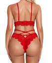 Crisscross Lingerie Set LS-06041