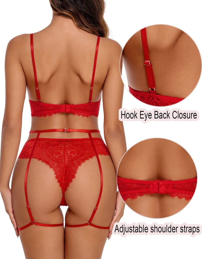 Garter Lingerie Set LS-06360