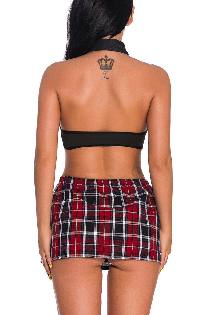 School Girl Erotic Costume-EC-00159