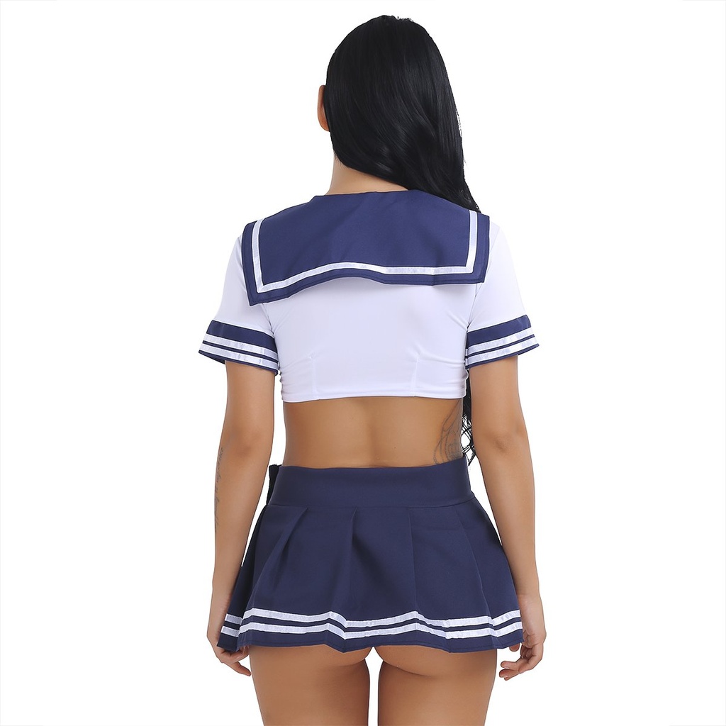 School Girl Erotic Costume-EC-00183