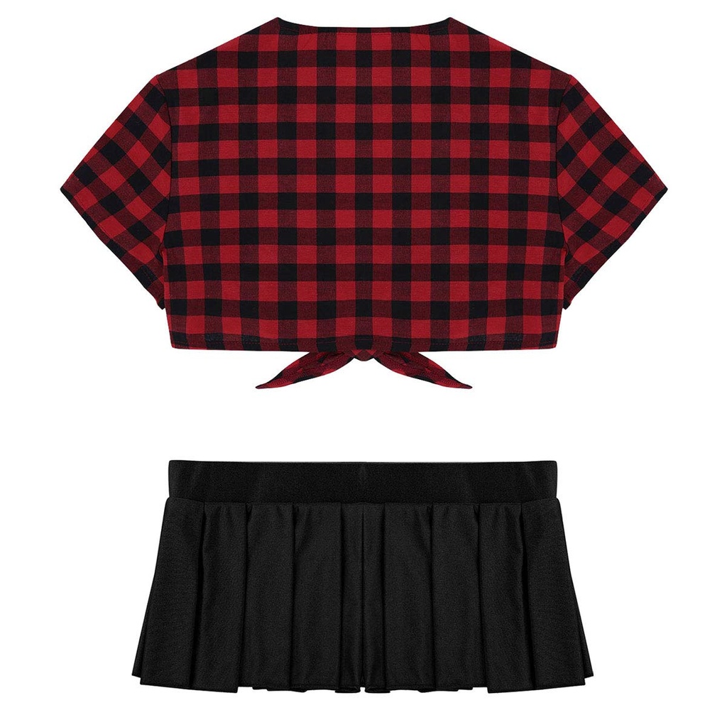 School Girl Erotic Costume-EC-00190
