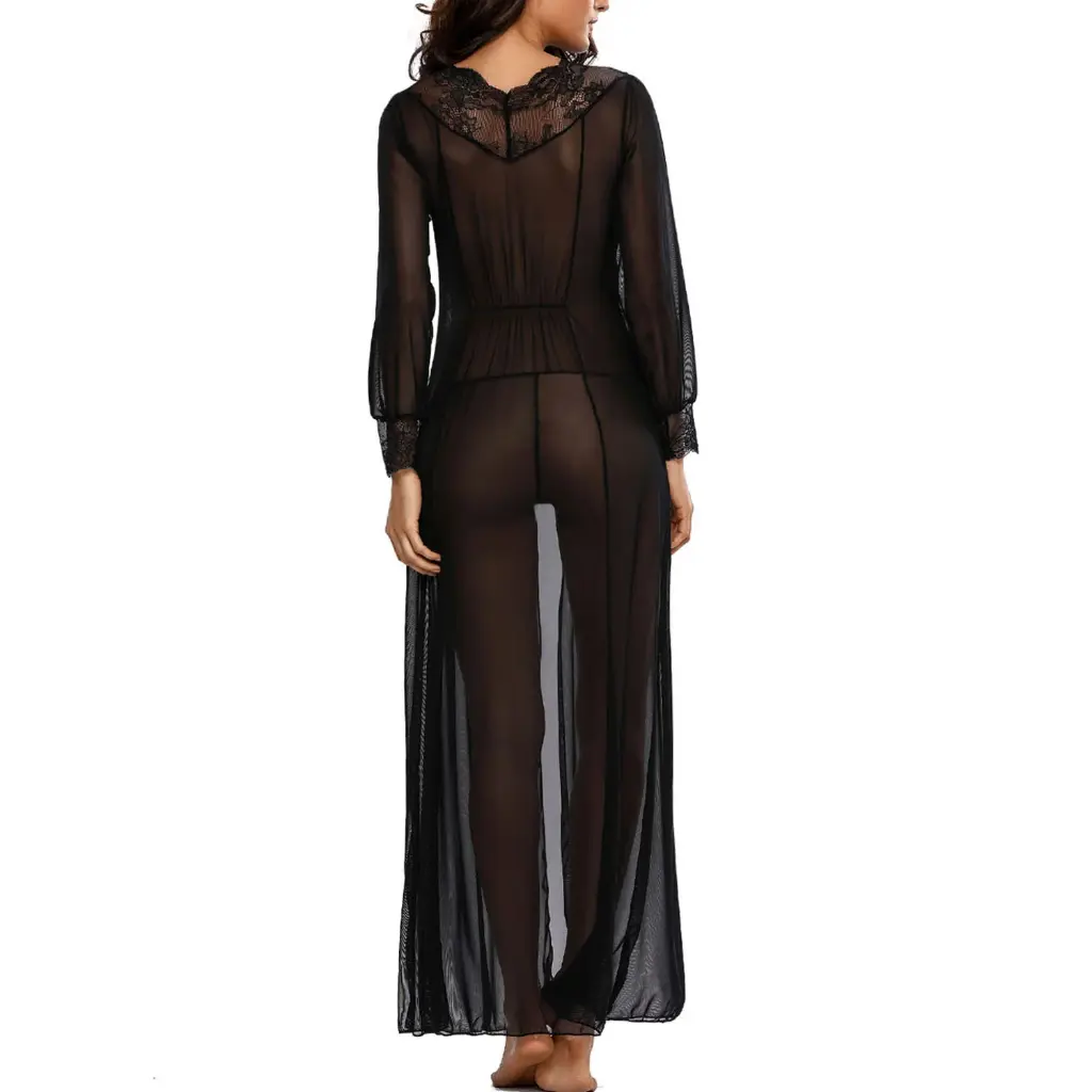 Front Open Nightgown NG-31037
