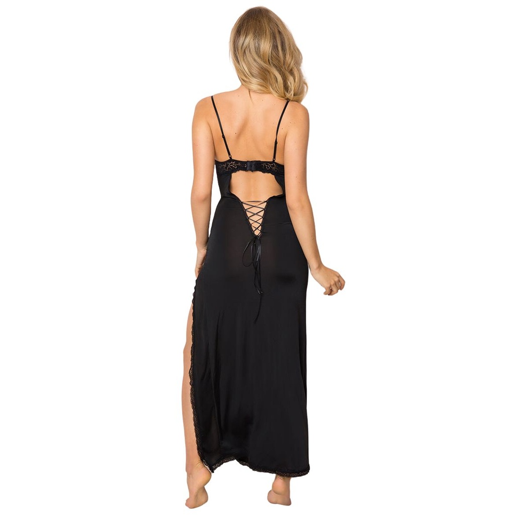 Side Open Nightgown NG-37049