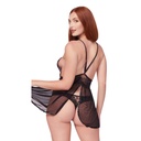 Sheer Baby Doll Dress BD-11012