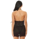Back Open Baby Doll Dress - BD-11138