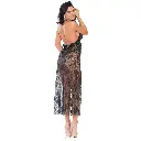 Side Open Nightgown NG-30460