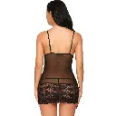 Deep Neck Chemise CH-81091