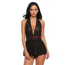 Halter Neck Baby Doll Dress BD-11078