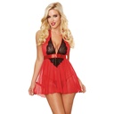 Backless Baby Doll Dress BD-11732
