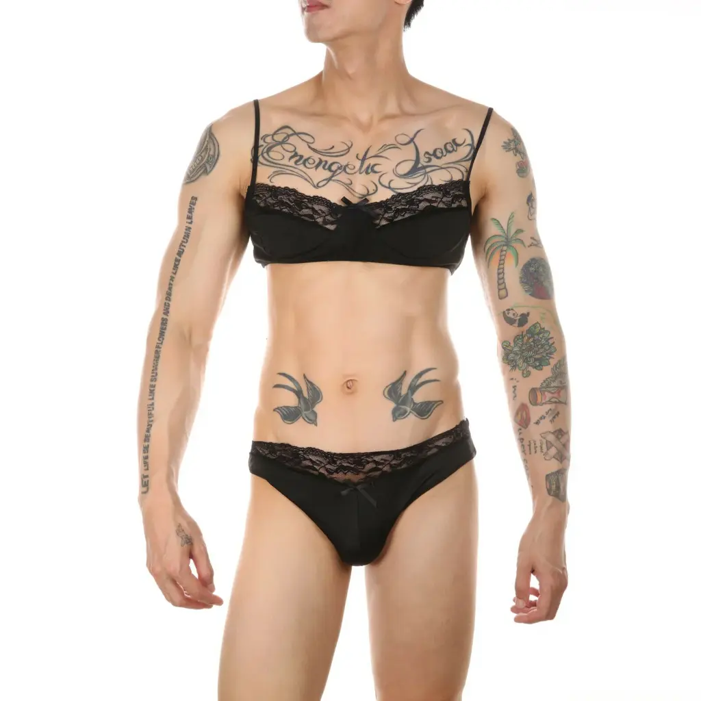  Crossdresser Lingerie Set XD-79005