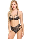 Half Cup Lingerie Set LS-06308
