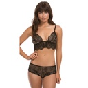Deep Neck Lingerie Set LS-06135