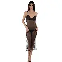 Side Open Nightgown NG-32027