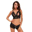 Croctchless Lingerie Set LS-06008