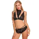 O Neck Lingerie Set LS-06020