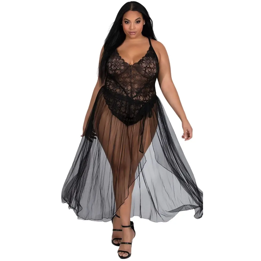 Front Open Nightgown NG-39008