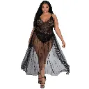 Front Open Nightgown NG-39008