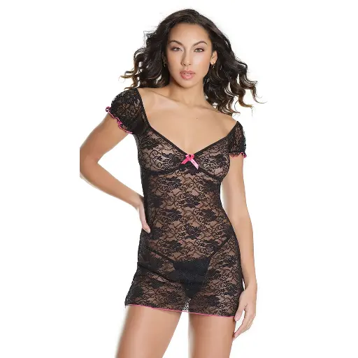 Keyhole Chemise CH-80015
