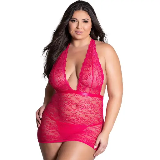 Halter Neck Chemise CH-89003