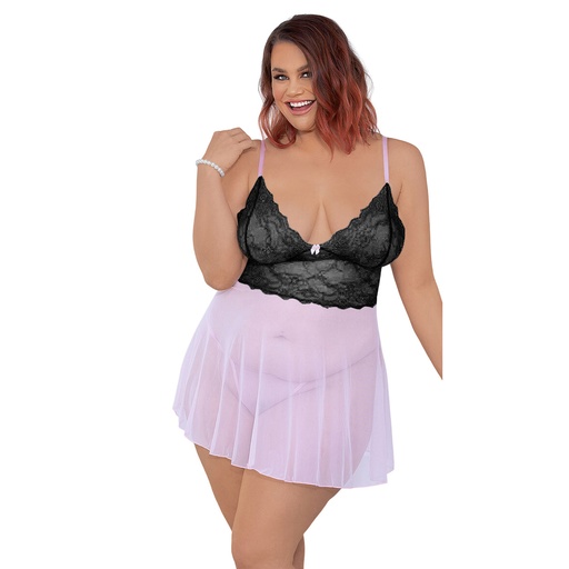 Bralette Baby Doll Dress BD-19015
