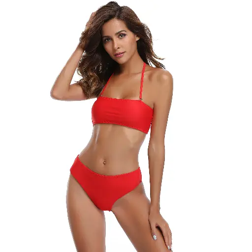Halter Neck Bikini Set BKN-60025