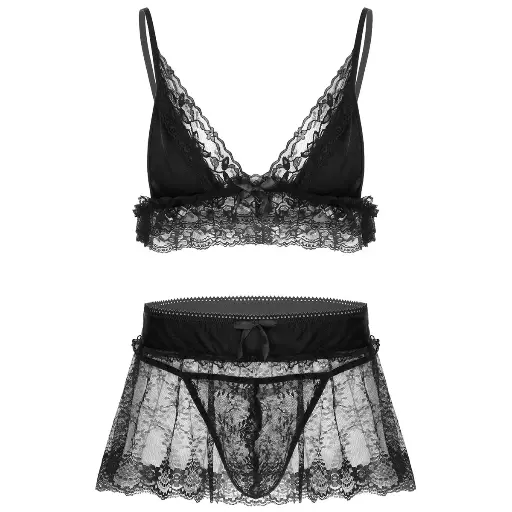 Crossdresser Lingerie Set XD-79033