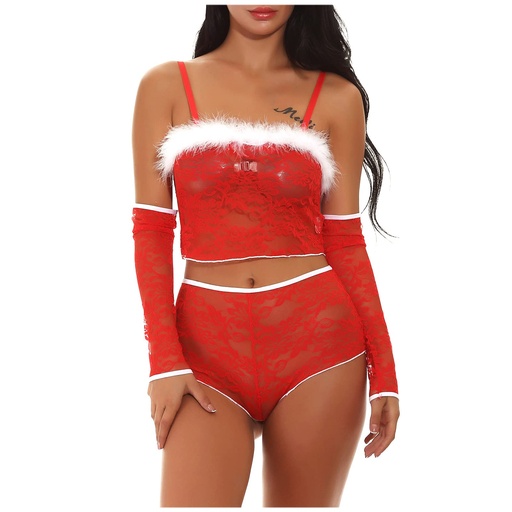 Santa Erotic Costume-EC-00723