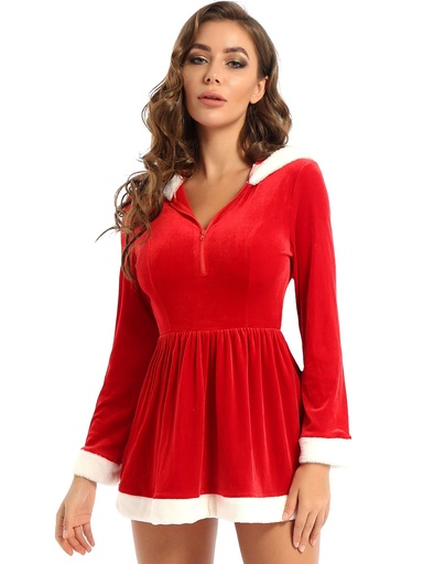 Santa Erotic Costume-EC-00756