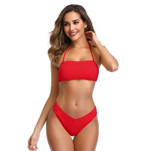 Halter Neck Bikini Set BKN-60013