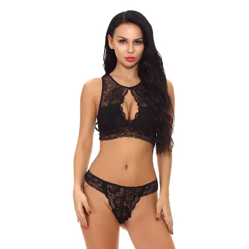 Key Hole Lingerie Set LS-06080